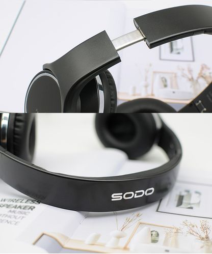 工厂批发 sodo mh1 畅销书无线蓝牙耳机扬声器 2 合 1